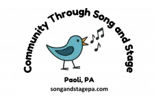Logo for Community Through Song and Stage Logo for Community Through Song and Stage